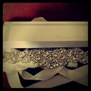 Bridal belt absolutely beautiful